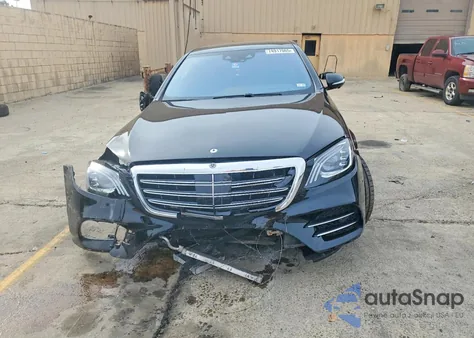 2018 Mercedes-Benz S 560 из США, поврежденный, VIN WDDUG8DB3JA377592
